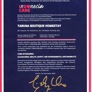 Hotel Taruna Homestay cazare Pemuteran